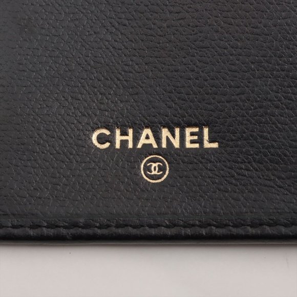 CHANEL Black Leather Long CC Continental Wallet - Picture 10 of 14